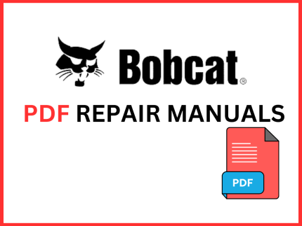 Bobcat PDF Repair Manuals
